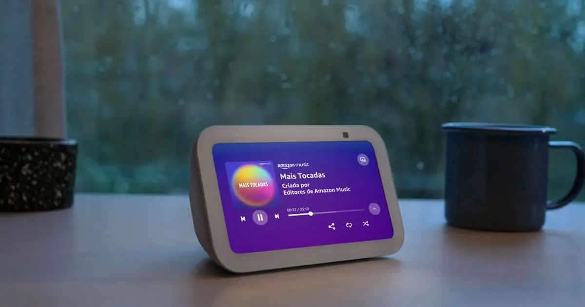 Echo Show 5: Smart Display com Alexa, Potente e Nítido